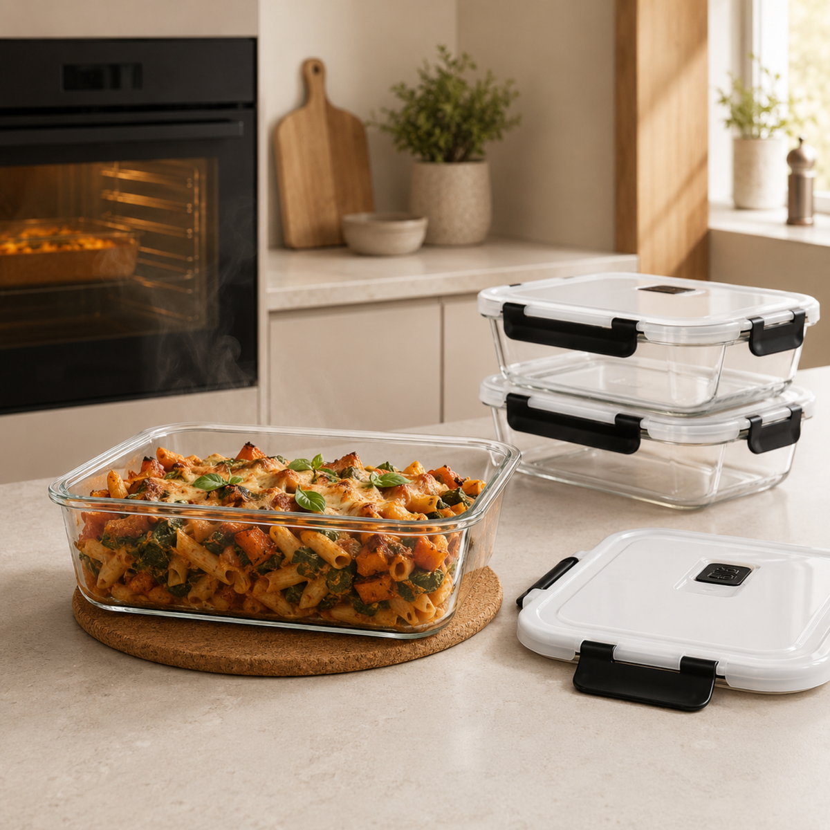 Glass Meal Prep Containers