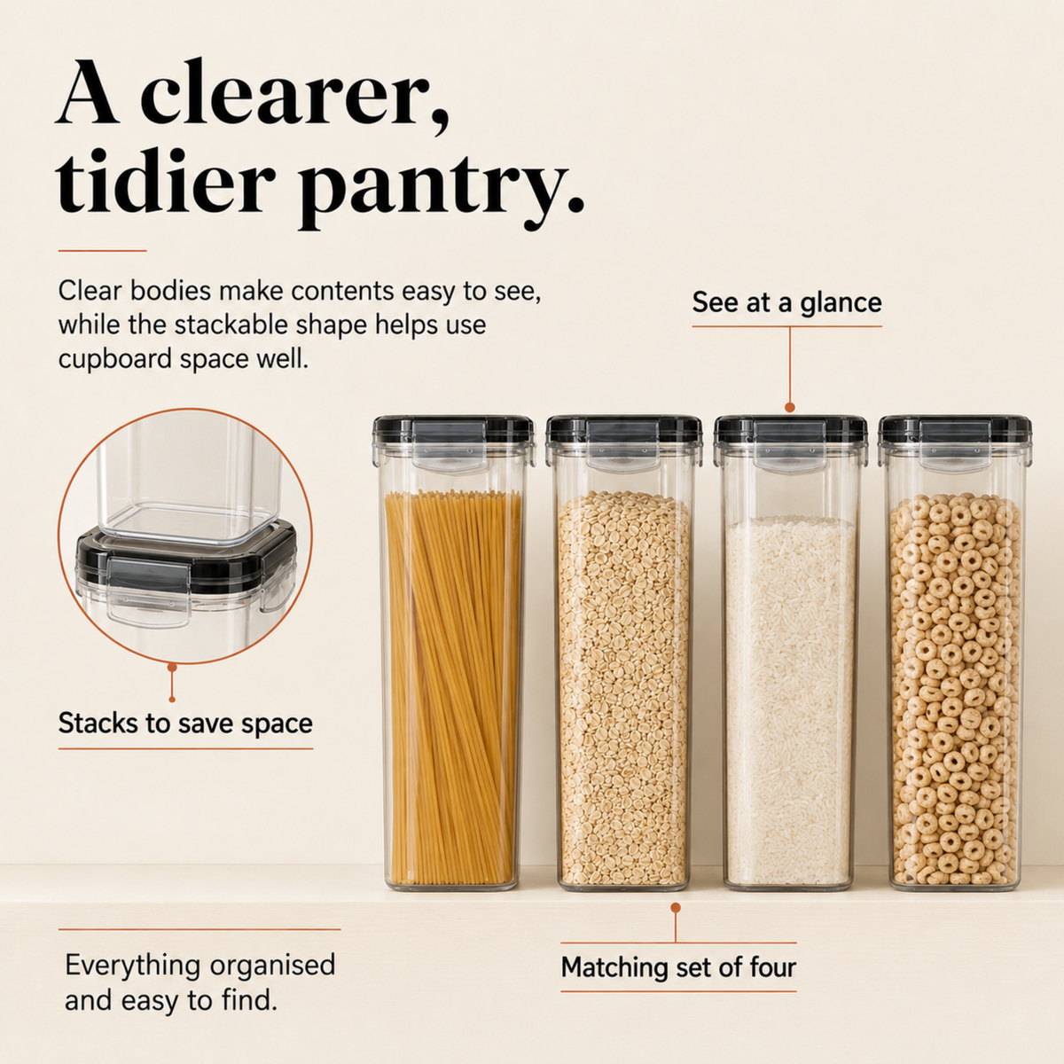 Airtight Food Storage Container